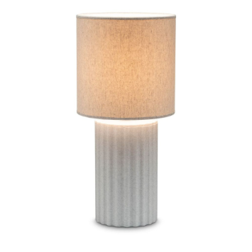 Lamp + urn Noah Marmer - Beige