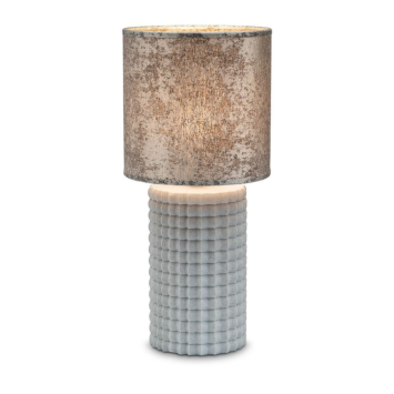Lamp + urn Stace Marmer - Platinum