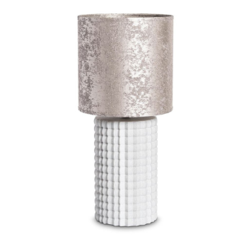 Lamp + urn Stace Marmer - Platinum