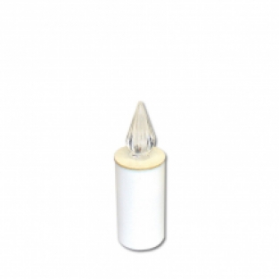 LED jaarkaars met wit licht (H=100mm)