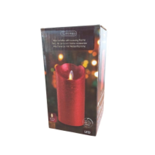 LED wax kaars met flakkerend wit licht