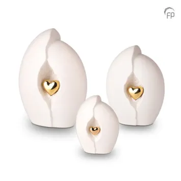 keramiek urn ku047 in wit