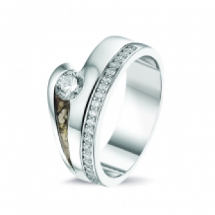 SeeYou ring in zilver met zirkonia