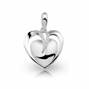 Ashanger Hart in zilver