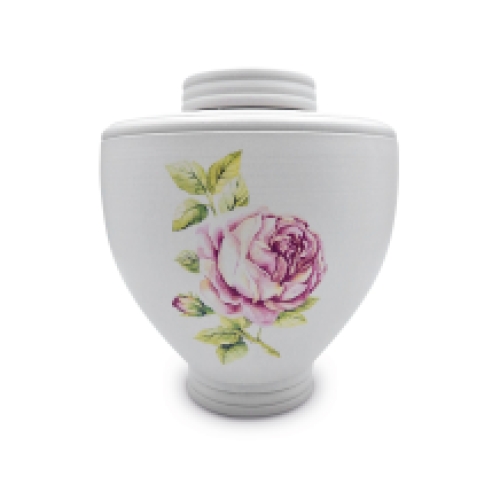 urn ct113 met bloemen