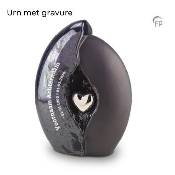 Keramiek urn ku010 + gravure