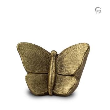 Mariposa vlinder urn goudkleurig 800ml