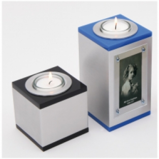 Qube waxine / mini urn in 2 formaten