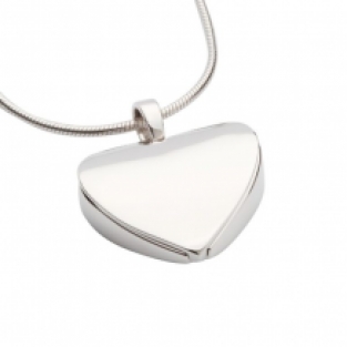 ashanger Hart in zilver met fotokader
