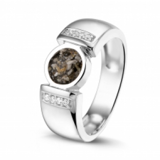 SeeYou ring in zilver met zirkonia